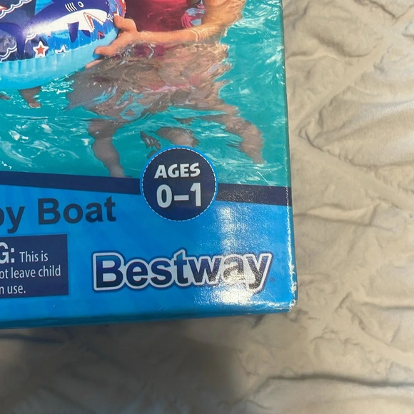 💰Bestway NWT H2O Go! Inflatable Baby Watercraft Baby Boat for Ages 0-1 - Picture 3 of 4
